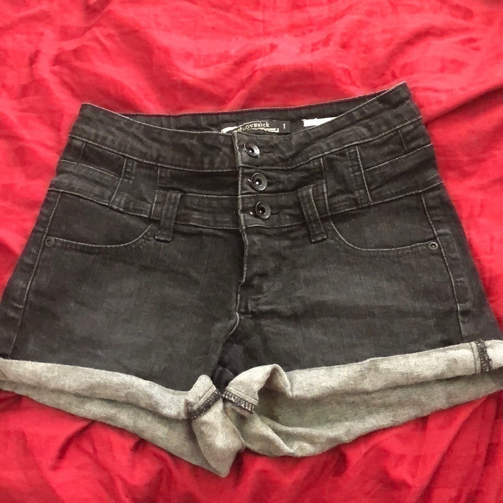 Love Sick high waisted shorts